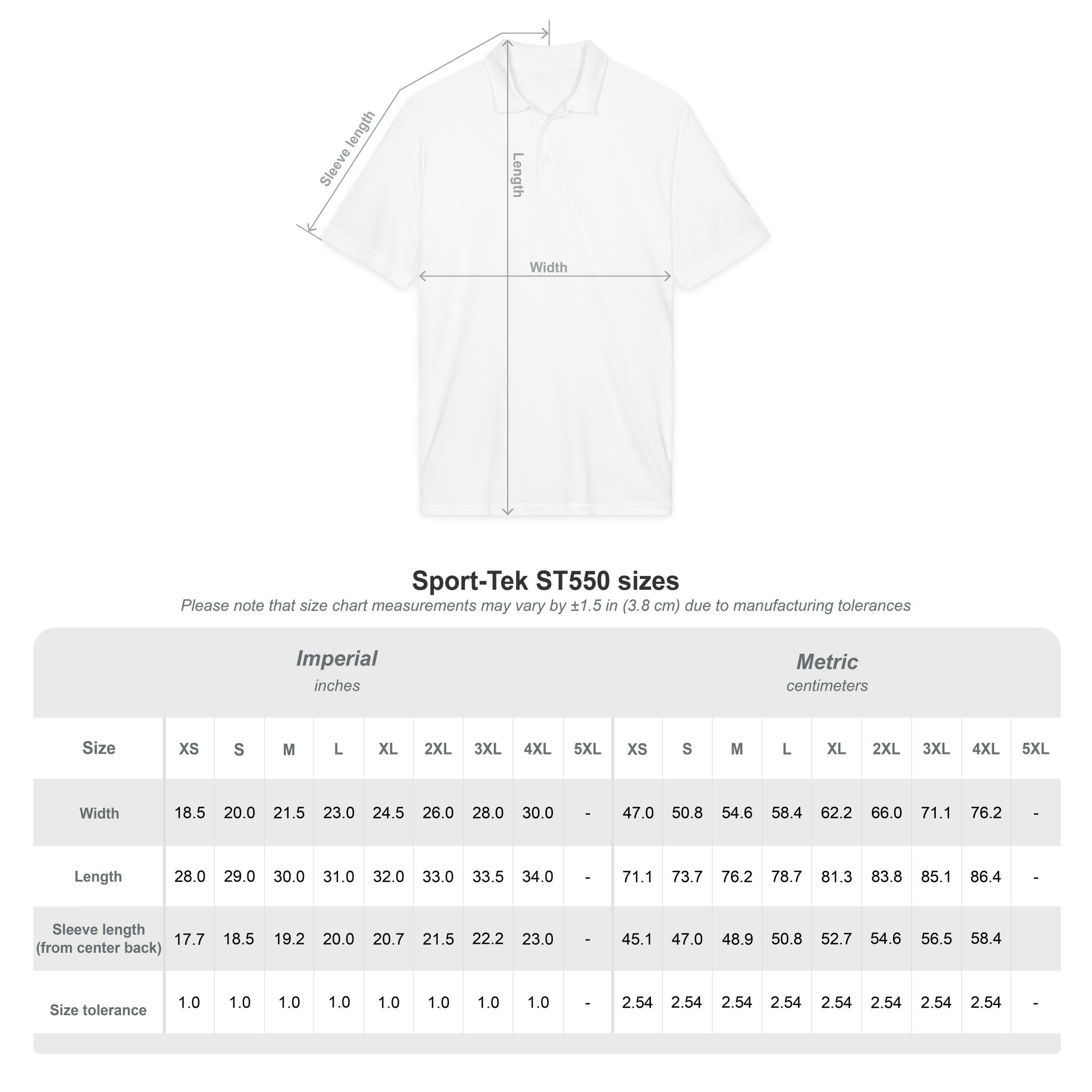 Good. Better. Best. Golf Polo