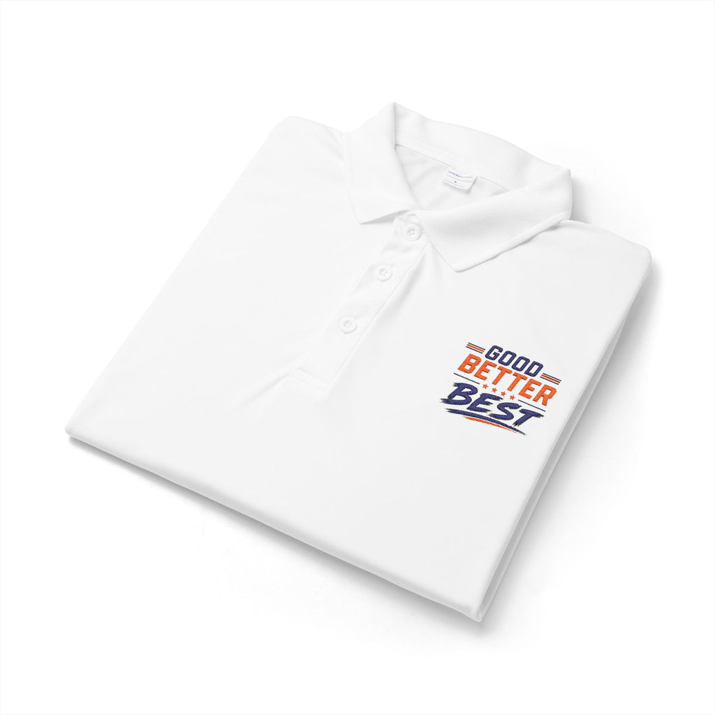 Good. Better. Best. Golf Polo