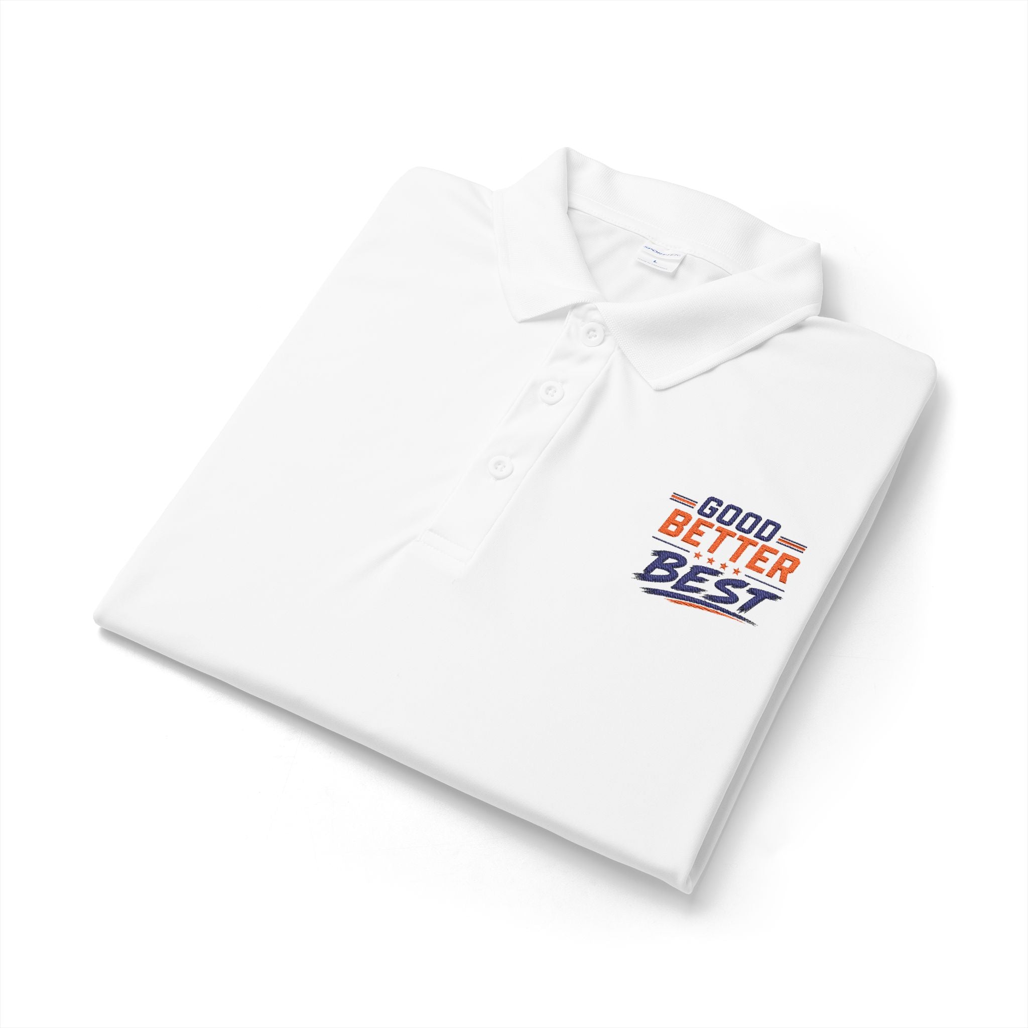 Good. Better. Best. Golf Polo