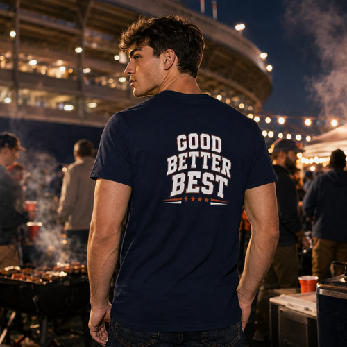 Chicago Football City Four Star T-Shirt